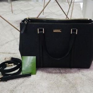 Kate Spade Newbury Lane Loden Black Crossbody Bag